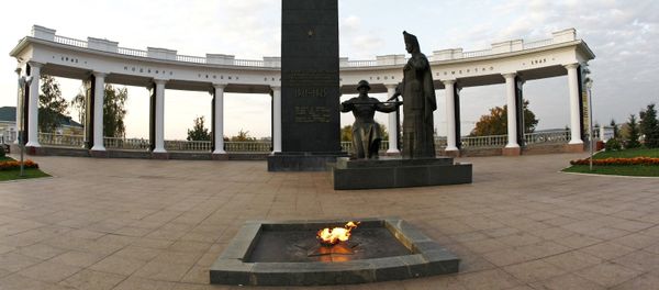 Памятник воинам Мордовии, павшим в годы Великой Отечественной войны, в Саранске - Sputnik Արմենիա