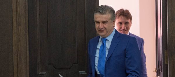 Премьер-министр Армении Карен Карапетян - Sputnik Армения