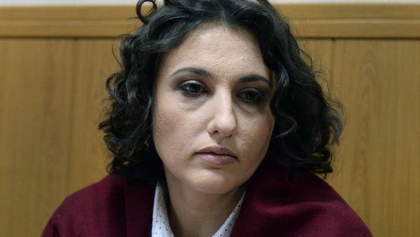 Рассмотрение дела в отношении В.Павленко, обвиняемой в краже собаки-поводыря у незрячей певицы Ю.Дьяковой - Sputnik Армения