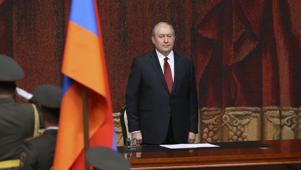 Инаугурация 4-го президента Армении Армена Саркисяна Инаугурация 4-го президента Армении Армена Саркисяна - Sputnik Армения