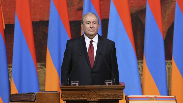 Инаугурация 4-го президента Армении Армена Саркисяна - Sputnik Արմենիա
