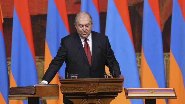 Инаугурация 4-го президента Армении Армена Саркисяна Инаугурация 4-го президента Армении Армена Саркисяна - Sputnik Армения