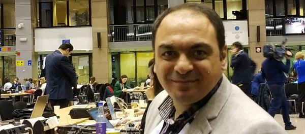 Главный редактор агенства Медиамакс Давид Алавердян Главный редактор агенства Медиамакс Давид Алавердян - Sputnik Армения