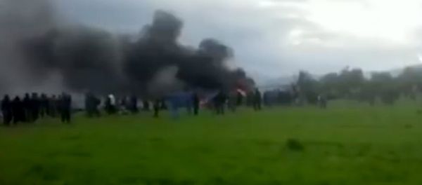 Крушение военного самолета ИЛ-76 в Алжире - Sputnik Արմենիա