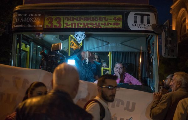 Акция протеста у здания РПА (11 апреля 2018). Ереван - Sputnik Армения