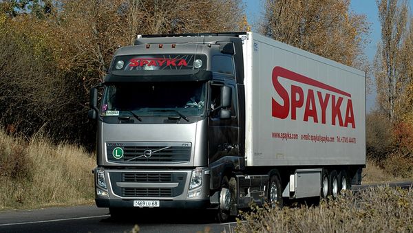 Грузовой автомобиль компании Spayka. Архивное фото. - Sputnik Армения