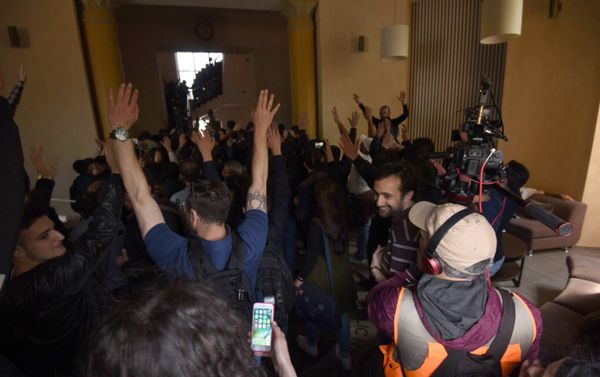 Հանրային ռադիոյի շենքում - Sputnik Արմենիա