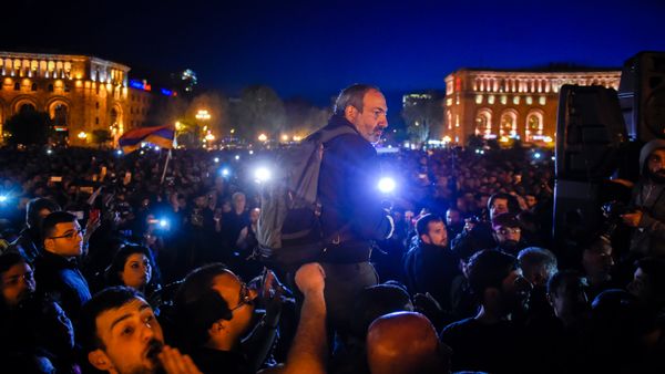 Митинг оппозиции на площади Республики (17 апреля 2018). Ереван - Sputnik Армения