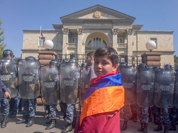 ՀՀ նախագահի նստավայրը, 2018թ–ի ապրիլի 18 - Sputnik Արմենիա