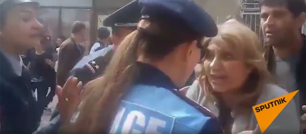 Акция протеста оппозиции в Гюмри - Sputnik Արմենիա
