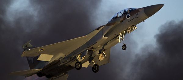 Истребитель израильских ВВС F-15 Истребитель израильских ВВС F-15 - Sputnik Армения