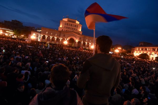 Митинг на Площади Республики (20 апреля 2018). Ереван - Sputnik Армения