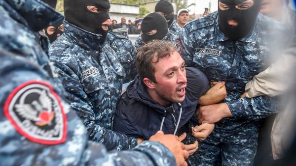 Акция протеста оппозиции (21 апреля 2018). Ереван - Sputnik Армения