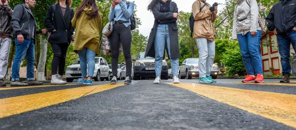 Ситуация на перекрестке проспекта Саят Нова и улицы Абовяна (21 апреля 2018). Ереван - Sputnik Արմենիա