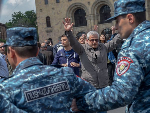 Площадь Республики (22 апреля 2018). Ереван - Sputnik Армения