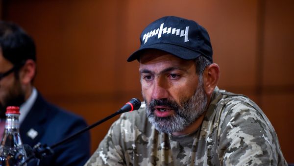 Пресс-конференция Никола Пашиняна (24 апреля 2018). Гостиница Marriott Armenia, Ереван - Sputnik Армения