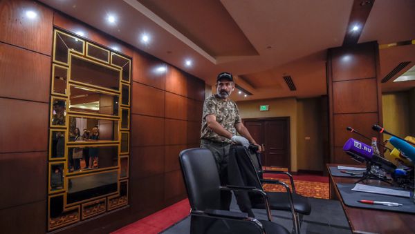 Пресс-конференция Никола Пашиняна (24 апреля 2018). Гостиница Marriott Armenia, Ереван - Sputnik Армения