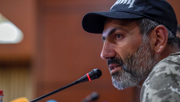 Пресс-конференция Никола Пашиняна (24 апреля 2018). Гостиница Marriott Armenia, Ереван Пресс-конференция Никола Пашиняна (24 апреля 2018). Гостиница Marriott Armenia, Ереван - Sputnik Армения