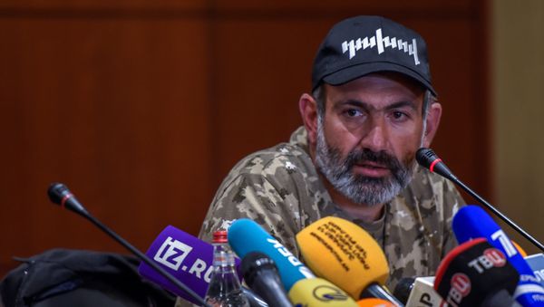 Пресс-конференция Никола Пашиняна (24 апреля 2018). Гостиница Marriott Armenia, Ереван - Sputnik Армения