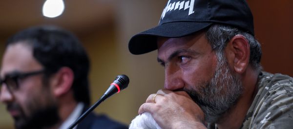 Пресс-конференция Никола Пашиняна (24 апреля 2018). Гостиница Marriott Armenia, Ереван - Sputnik Армения