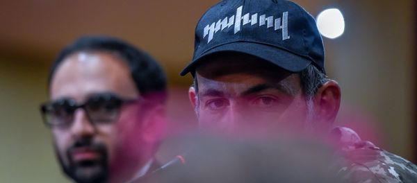Пресс-конференция Никола Пашиняна (24 апреля 2018). Гостиница Marriott Armenia, Ереван - Sputnik Արմենիա