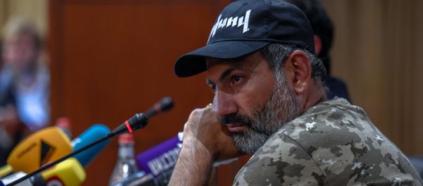 Пресс-конференция Никола Пашиняна (24 апреля 2018). Гостиница Marriott Armenia, Ереван - Sputnik Արմենիա