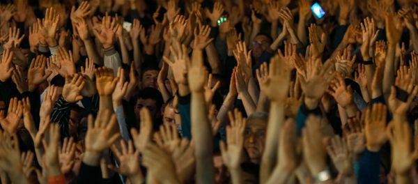 Митинг протестного движения на площади Республики (25 апреля 2018). Ереван - Sputnik Արմենիա