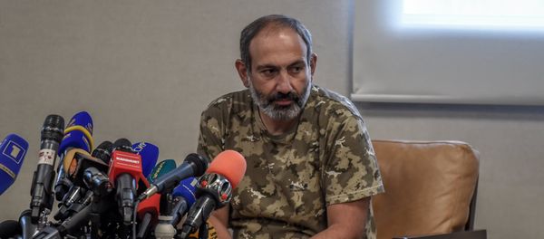 Пресс-конференция Никола Пашиняна (27 апреля 2018). Гостиница Marriott Armenia, Ереван - Sputnik Արմենիա