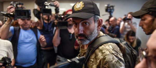 Пресс-конференция Никола Пашиняна (27 апреля 2018). Гостиница Marriott Armenia, Ереван - Sputnik Армения