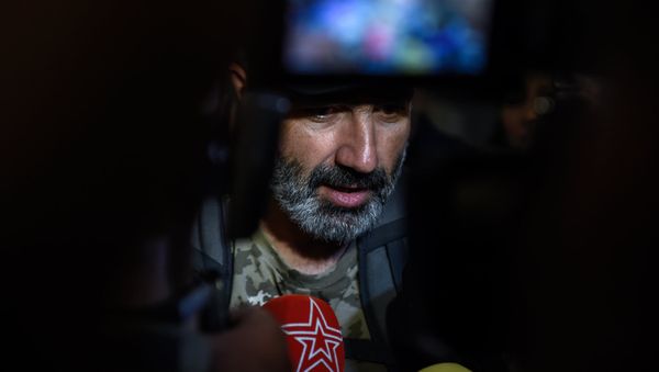 Пресс-конференция Никола Пашиняна (27 апреля 2018). Гостиница Marriott Armenia, Ереван - Sputnik Армения