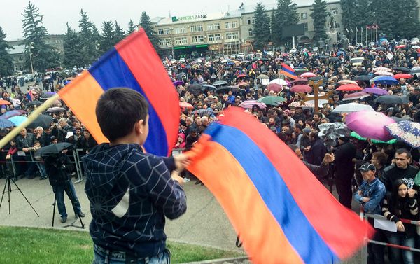 Հանրահավաք Գյումրիում. 27.04.2018 - Sputnik Արմենիա