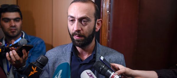 Депутат оппозиционной фракции Елк в НС Арарат Мирзоян (30 апреля 2018). Еревaн Депутат оппозиционной фракции Елк в НС Арарат Мирзоян (30 апреля 2018). Еревaн - Sputnik Армения