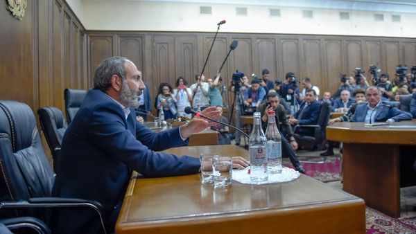 Встреча парламентской фракции РПА с кандидатом в Премьеры Николом Пашиняном (30 апреля 2018). Еревaн Встреча парламентской фракции РПА с кандидатом в Премьеры Николом Пашиняном (30 апреля 2018). Еревaн - Sputnik Արմենիա
