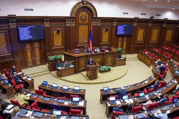Специальное заседание парламента по выборам нового премьер-министра Армении (1 мая 2018). Еревaн - Sputnik Армения
