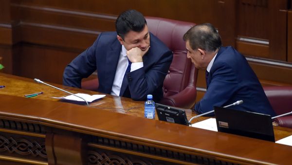 Специальное заседание парламента по выборам нового премьер-министра Армении (1 мая 2018). Еревaн - Sputnik Армения