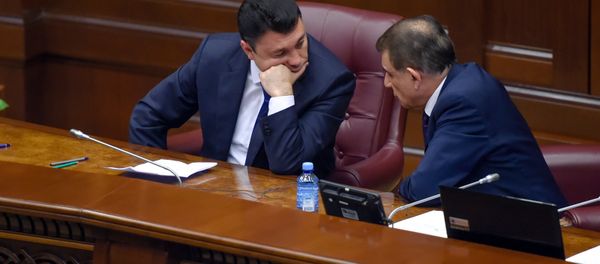 Специальное заседание парламента по выборам нового премьер-министра Армении (1 мая 2018). Еревaн - Sputnik Армения