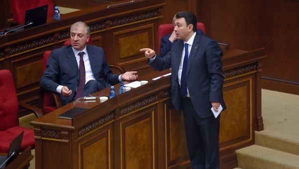 Специальное заседание парламента по выборам нового премьер-министра Армении (1 мая 2018). Еревaн - Sputnik Армения