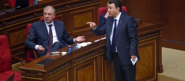 Специальное заседание парламента по выборам нового премьер-министра Армении (1 мая 2018). Еревaн - Sputnik Армения
