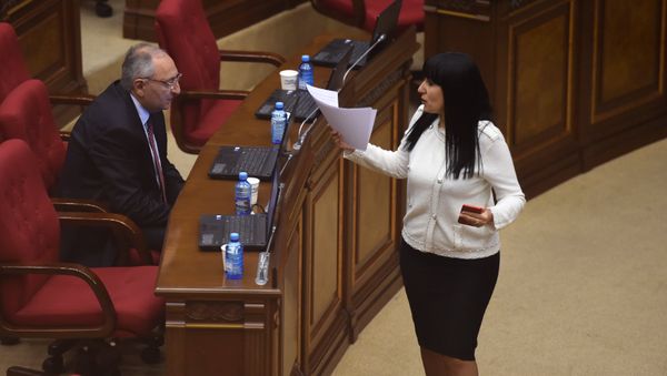 Специальное заседание парламента по выборам нового премьер-министра Армении (1 мая 2018). Еревaн - Sputnik Армения