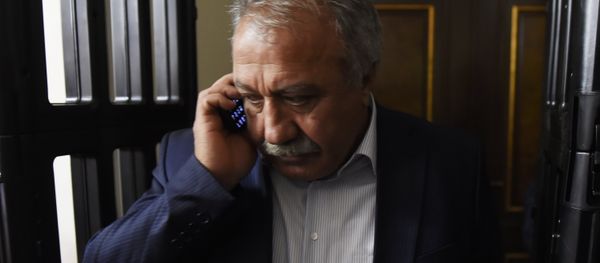 Депутат НС Сасун Микаелян во время специального заседания парламента по выборам нового премьер-министра Армении (1 мая 2018). Еревaн - Sputnik Արմենիա