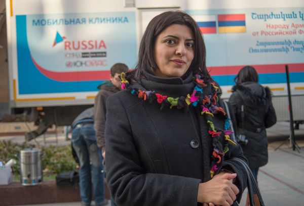 Сопредседатель общественной организации Реальный мир, реальные люди Элина Азарян - Sputnik Армения