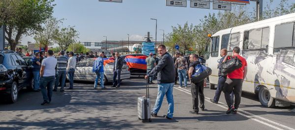 Международный аэропорт Звартноц (2 мая 2018) Международный аэропорт Звартноц (2 мая 2018) - Sputnik Армения