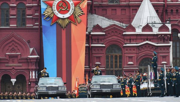 Генеральная репетиция парада Победы на Красной площади (6 мая 2018). Москва - Sputnik Армения