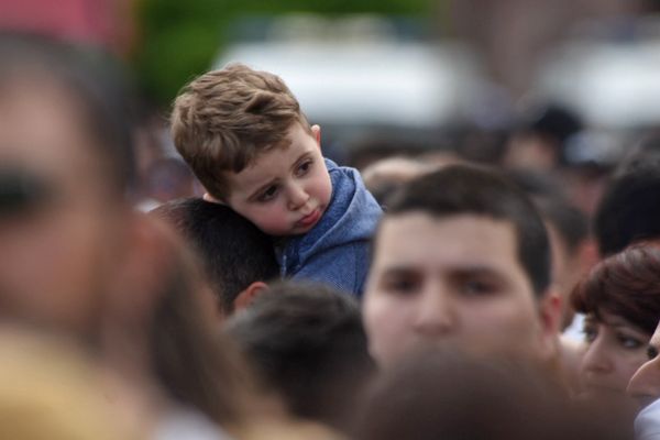 Площадь Республики после выбора Никола Пашиняна премьер-министром Армении (8 мая 2018). Еревaн - Sputnik Армения