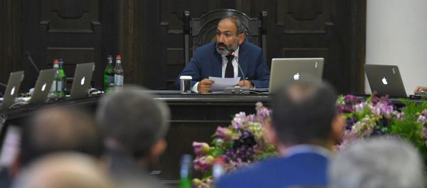Заседание правительства Армении (11 мая 2018). Еревaн Заседание правительства Армении (11 мая 2018). Еревaн - Sputnik Армения
