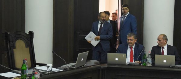Заседание правительства Армении (11 мая 2018). Еревaн - Sputnik Армения