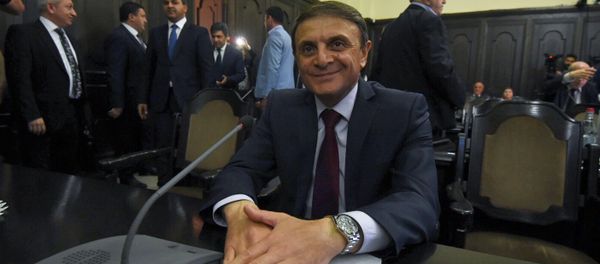 Начальник Полиции Армении Валерий Осипян на заседании правительства Армении (11 мая 2018). Еревaн - Sputnik Արմենիա