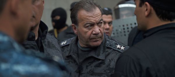 Командующий войсками Полиции РА, заместителя начальника Полиции Левон Ераносян - Sputnik Армения