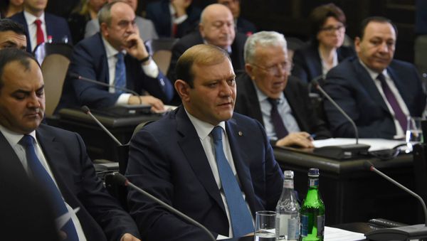 Заседание правительства Армении (11 мая 2018). Еревaн Заседание правительства Армении (11 мая 2018). Еревaн - Sputnik Армения