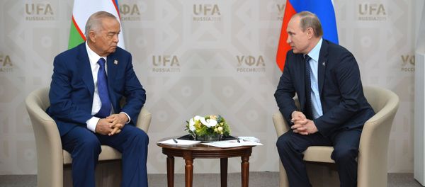 Беседа Президента Российской Федерации Владимира Путина с Президентом Узбекистана Исламом Каримовым - Sputnik Армения